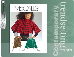 5479 MCCALLS CROPPED SWING RETRO COLLAR JACKET PATTERN 4-12,14-20